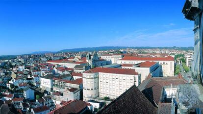 Panorámica de la ciudad desde la parte alta.