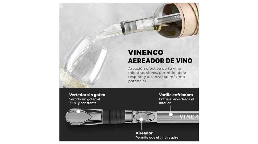 El enfriador de vino más vendido en Amazon.