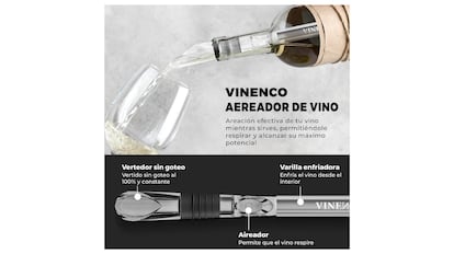 El enfriador de vino más vendido en Amazon.