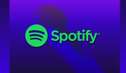 Logotipo de Spotify con fondo