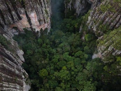 La Serranía de Chiribiquete, en la región amazónica colombiana