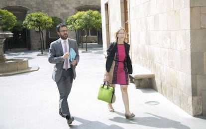 Neus Munt&eacute;, en la Generalitat.