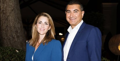 El fundador y CEO de PremFina, Bundeep Singh Rangar, y Rocío Zapatero Teigell, responsable de la firma en España.