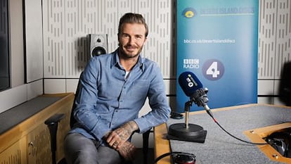 David Beckham recomendó 'No es lo mismo', de Alejandro Sanz, en 'Desert Island Discs'.