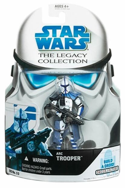Un juguete de 'La guerra de las galaxias' de la casa Hasbro