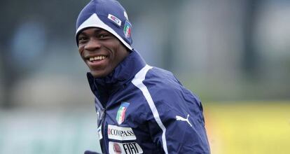 Mario Bolotelli, jugador del Milan.