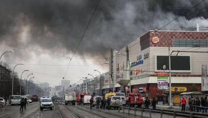 Vista de la ciudad de Kémerovo.