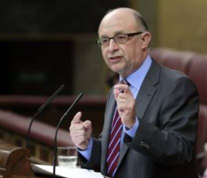 El ministro de Hacienda, Cristóbal Montoro. EFE/Archivo