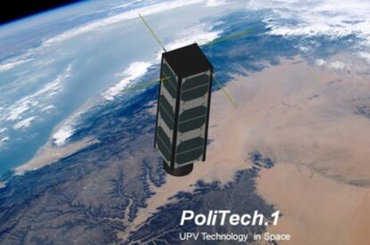 El satélite de la Politécnica estará en órbita en 2013.