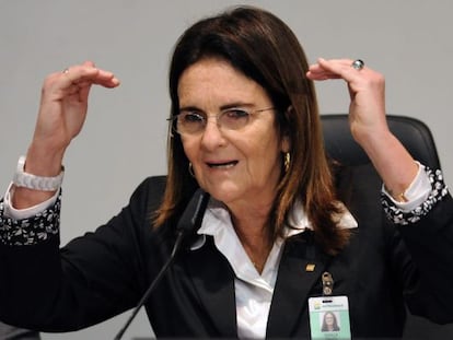 La presidenta de Petrobras, Maria das Gra&ccedil;as Silva Foster.