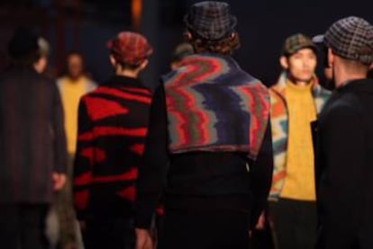 Punto entre casero y alucinógeno en Missoni.