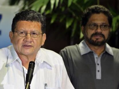 &quot;Pablo Catatumbo&quot; habla en nombre de las FARC en La Habana. / A. E. (EFE)