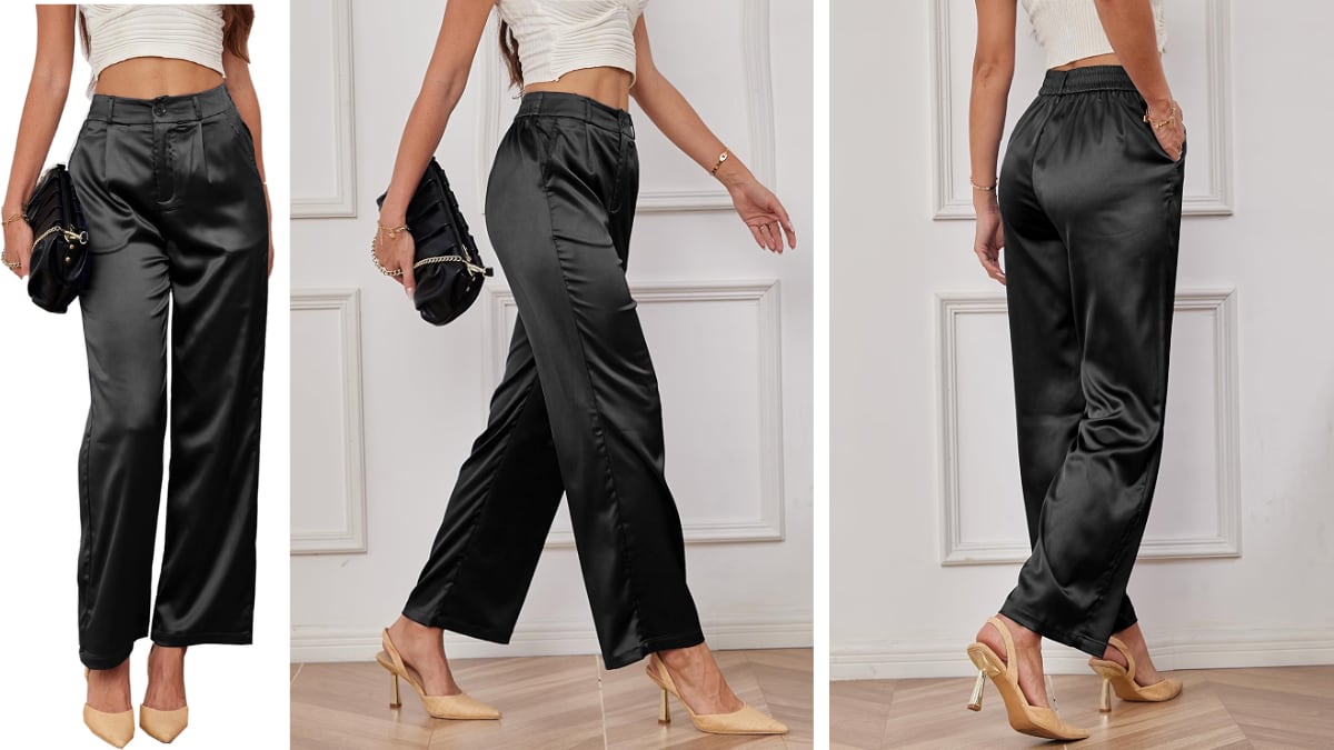 El pantalón fluido que está desplazando a los vaqueros: cuatro modelos cómodos que favorecen a cualquier edad