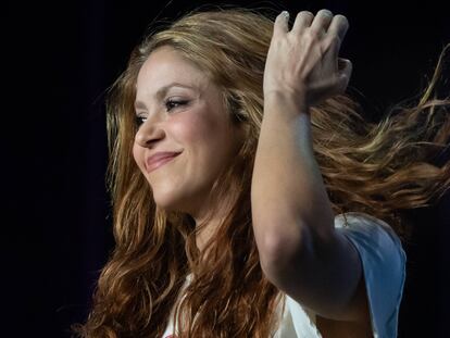 La cantante Shakira, en Miami, el pasado enero.