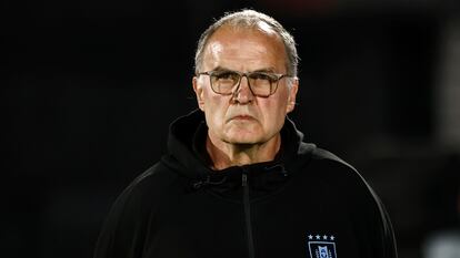 Marcelo Bielsa en Montevideo, Uruguay, en 2023.