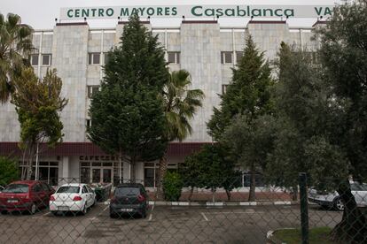 El centro de mayores Casablanca Valdesur, en Valdemoro, un municipio en el sur de la región de Madrid.