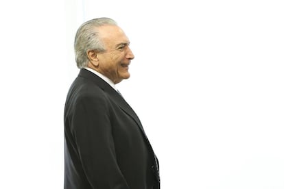 Michel Temer, presidente interino.