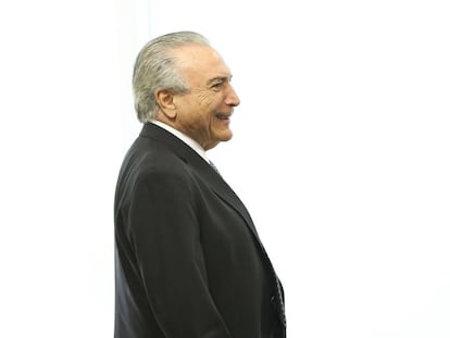 Michel Temer, presidente interino.