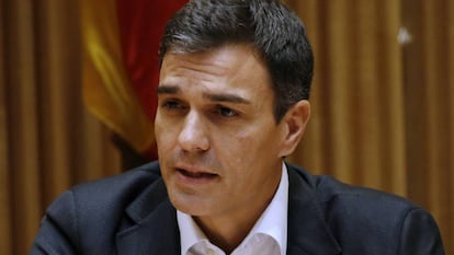 El secretario general del PSOE, Pedro Sánchez, en una imagen de archivo.