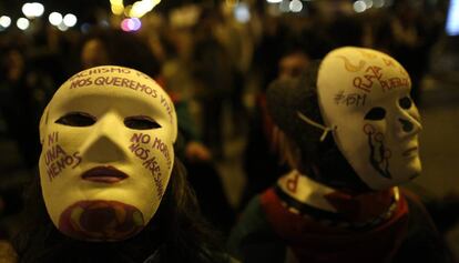Manifestació el passat 8 de març.