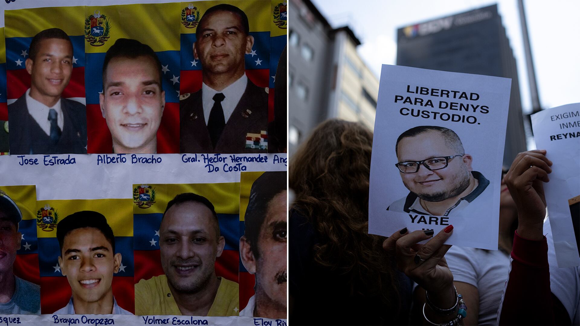 Nuevas protestas frente a la Asamblea Nacional en Venezuela: “La ley de amnistía excluye a la mitad de los presos políticos”