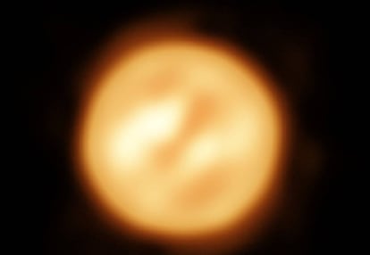 Imagen compuesta de Antares tomada por el Telescopio Muy Grande (VLT).