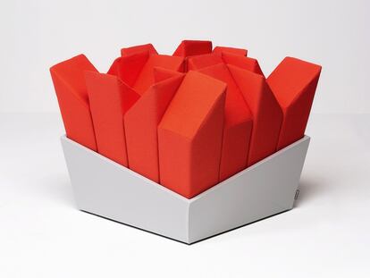 El sillón de poliéster que te abraza