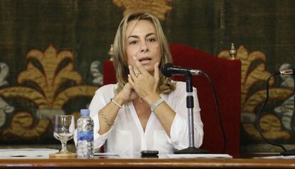 Sonia Castedo, alcaldesa de Alicante, en una foto de archivo.