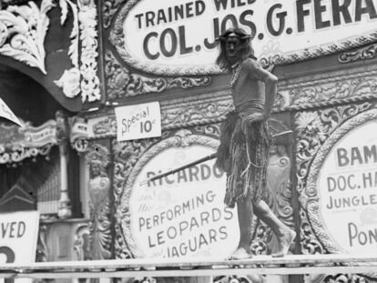 El parque de Dreamland, en Coney Island, a principios del siglo pasado.