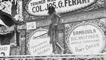 El parque de Dreamland, en Coney Island, a principios del siglo pasado.