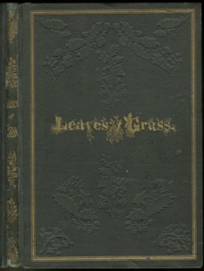 Primera edición de 'Hojas de hierba', de 1855.