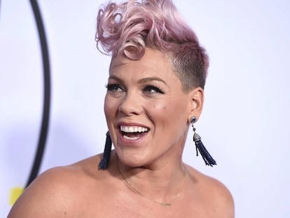 Pink en los American Music Awards  el pasado el pasado noviembre. 