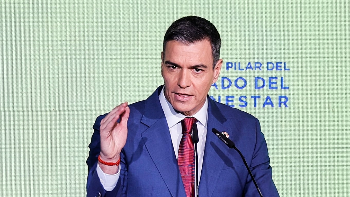 El presidente del Gobierno, Pedro Sánchez.
