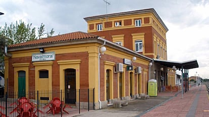 Estación de Navalmoral de la Mata en Cáceres.