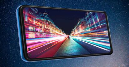 Pantalla de cine 21:9 del Moto G 5G Plus.