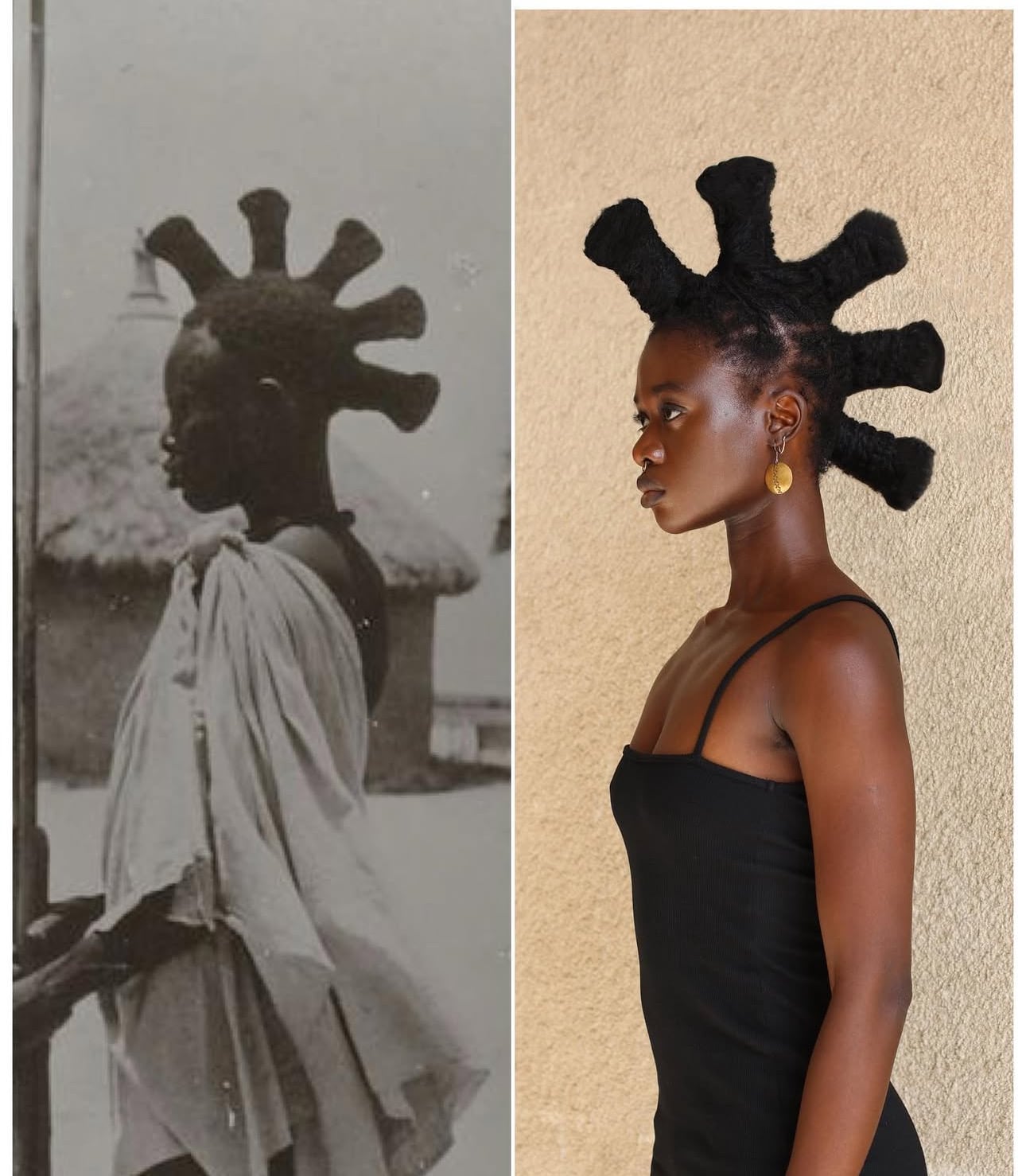 Laetitia Ky, la artista que usa su cabello para reivindicar la identidad precolonial de África: “El pelo era un superpoder y yo lo quería reclamar”