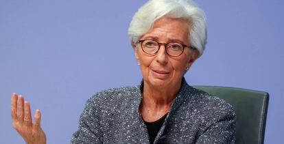 La presidenta del BCE, Christine Lagarde. 