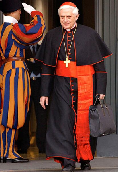 Joseph Ratzinger, el pasado octubre en la plaza de San Pedro.