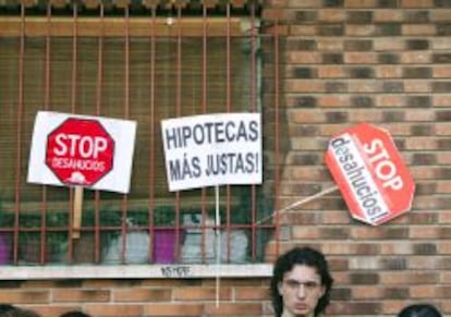 Protesta de Afectados por la Hipoteca