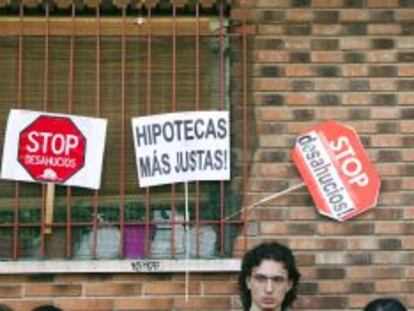 Protesta de Afectados por la Hipoteca