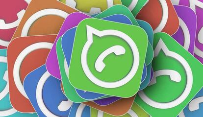 Logo de colores de WhatsApp