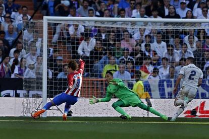 Griezmann, en la acción del empate