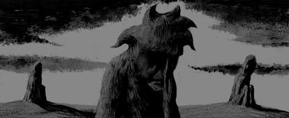Interior del cómic 'Anamnesis', de Santiago Valenzuela.