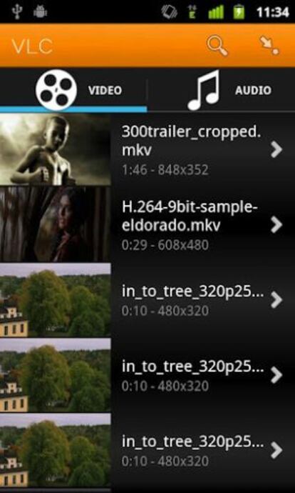 Imagen de VLC para Android