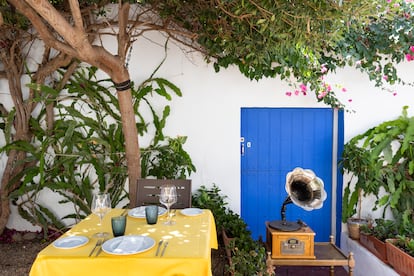 Exterior del restaurante.