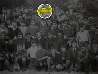 Compañeros de la generación del 60-67 de José Muñiz, supuesta víctima de abusos sexuales en el colegio salesiano de Deusto (Bilbao).