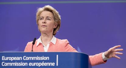 La futura presidenta de la Comisión Europea, Ursula Von der Leyen 