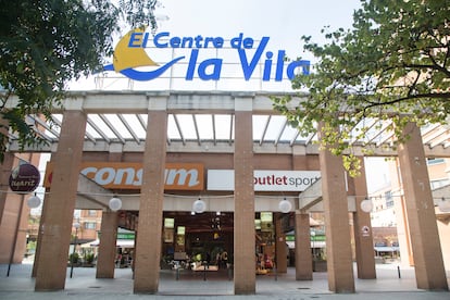 Centro comercial de La Vila en Barcelona