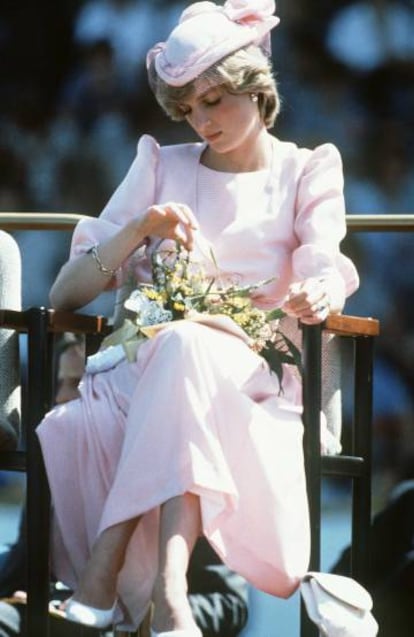 Diana de Gales, durante su visita de Estados a Australia en 1983.