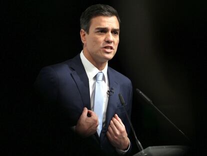 El secretario general del PSOE, Pedro Sanchez.